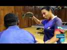 Jeux de la francophonie à Kinshasa : Sarah Hanffou entraîne les jeunes espoirs du tennis de table