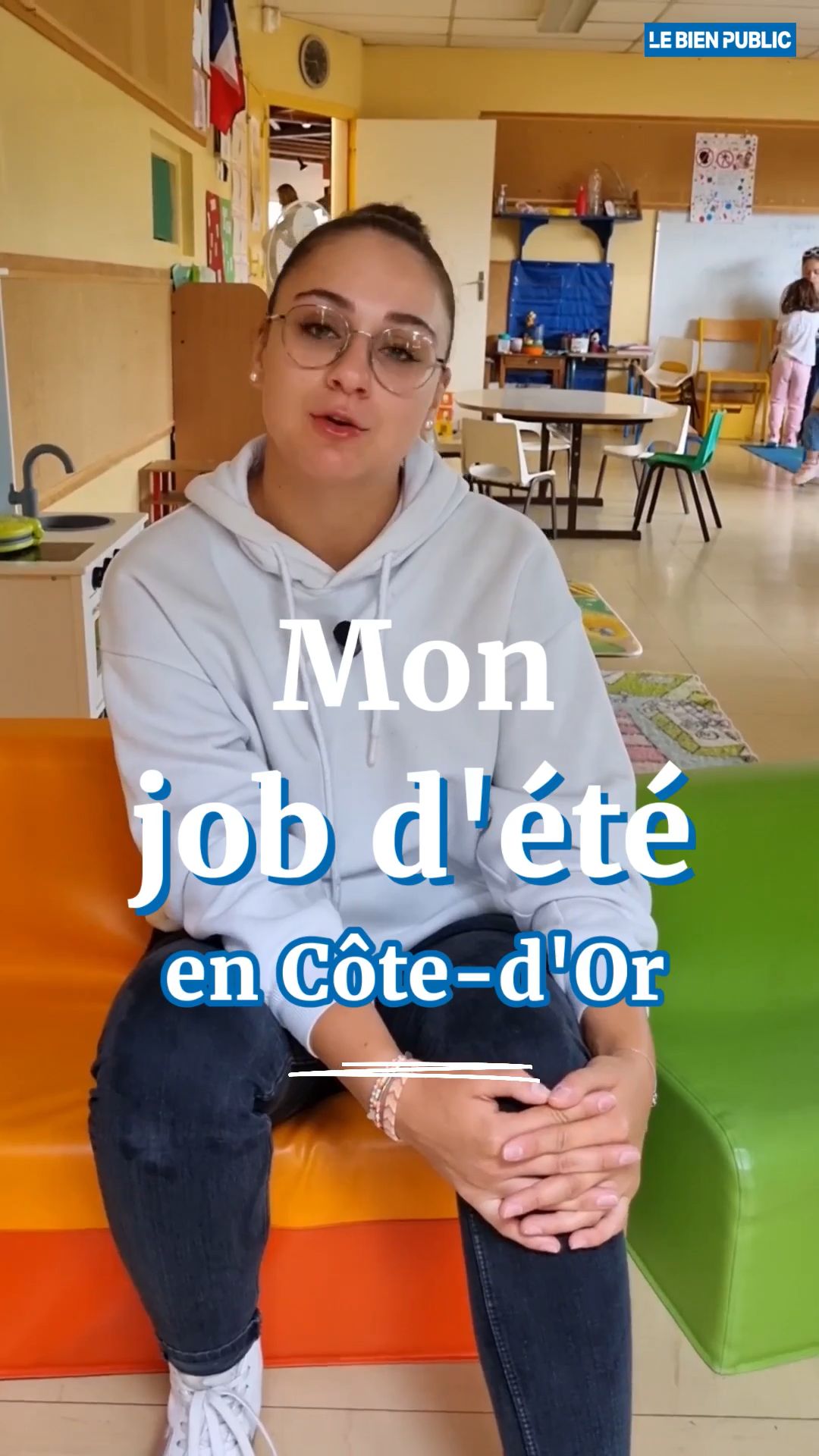 Mon job d'été en Côte-d'Or. Alexia, animatrice en centre de loisirs : un  tremplin vers le métier de ses rêves