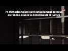 74 000 prisonniers sont actuellement détenus en France, révèle le ministère de la justice