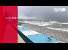 VIDÉO. Fort coup de vent et grandes marées : un spectacle impressionnant aux Sables-d'Olonne