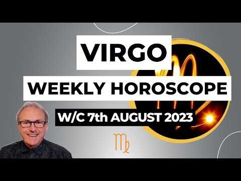 Virgo Horoscope Weekly Astrology from 7th August 2023