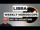 Libra Horoscope Weekly Astrology from 7th August 2023