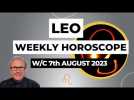 Leo Horoscope Weekly Astrology from 7th August 2023