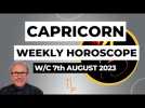 Capricorn Horoscope Weekly Astrology from 7th August 2023