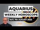 Aquarius Horoscope Weekly Astrology from 7th August 2023