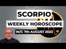 Scorpio Horoscope Weekly Astrology from 7th August 2023