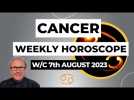 Cancer Horoscope Weekly Astrology from 7th August 2023