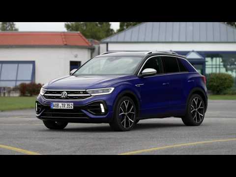 Volkswagen T-Roc R Design Preview in Lapiz Blue