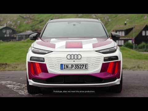 Audi Q6 e-tron Prototype Drive - Trailer