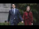 Le Premier ministre canadien Justin Trudeau et son épouse annoncent leur séparation
