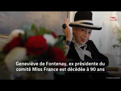 VIDEO : Genevive de Fontenay, ex prsidente du comit Miss France est dcde  90 ans