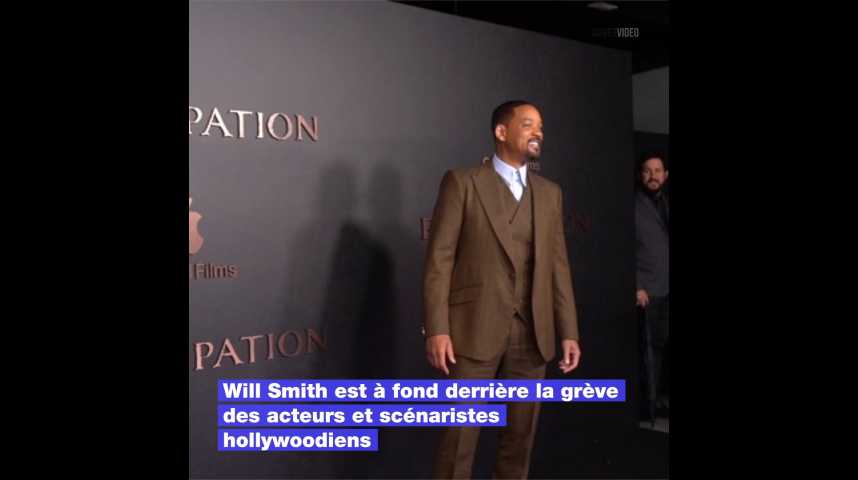Will Smith soutient la grève des acteurs qu'il qualifie de « moment crucial » pour la profession