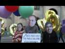 Protesters call for Bank of England to rethink interest rate hike