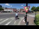 Roubaix à vélo : le M12, un panneau qui permet aux cyclistes de passer au rouge