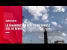 VIDEO. 220 mètres sur un fil à 20 mètres de haut, comment cette funambule prépare sa traversée à RennesVidéo sans titre