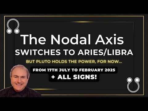 The Nodal Axis Switches Aries/Libra but Pluto Holds The Power, for now + All Signs...