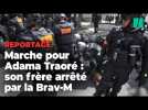 Marche pour Adama Traoré : l'arrestation de son frère Youssouf filmée par notre reporter