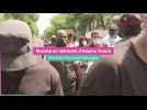 Marche interdite en l'hommage d'Adama Traoré : images de l'interpellation de Youssouf Traoré