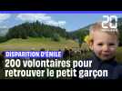 Disparition du petit Émile : 200 volontaires en plus de la police et des pompiers #shorts