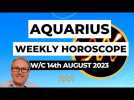 Aquarius Horoscope Weekly Astrology from 14th August 2023