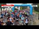 VIDÉO. Dans le sourire, 3 300 coureurs au départ du demi-marathon Auray-Vannes
