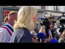 Marine Le Pen fait sa rentrée politique à la braderie d'Hénin-Beaumont 3/3