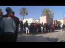 Moroccans queue to donate blood for earthquake victims