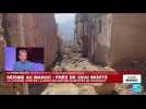 Maroc : après le séisme, l'inspection des bâtiments endommagés