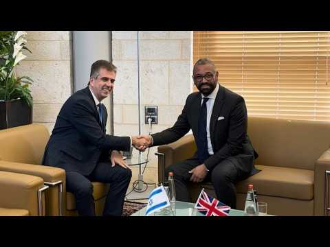 Israeli FM meets with British counterpart in Jerusalem