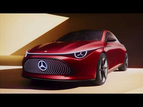 The new Mercedes-Benz Concept CLA Class Trailer