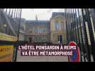 Visite de l'Hôtel Ponsardin, à Reims, bientôt transformé en logements