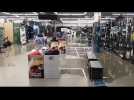 Le magasin Decathlon Porte d'Espagne à Perpignan inondé