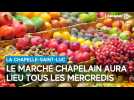 La Chapelle-Saint-Luc lance son marché hebdomadaire