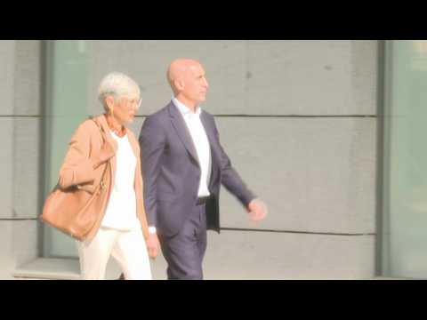 Luis Rubiales arrives at Spanish court over World Cup kiss scandal