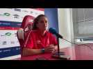 Rachel Corboz évoque Saint-Étienne, premier adversaire du Stade de Reims, et évoque son rôle de capitaine