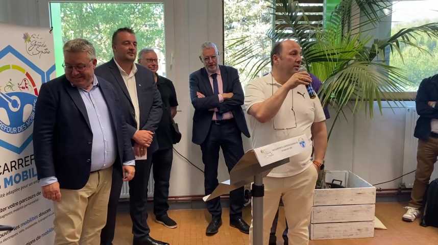 Grande-Synthe lancement officiel du carrefour des mobilités Le