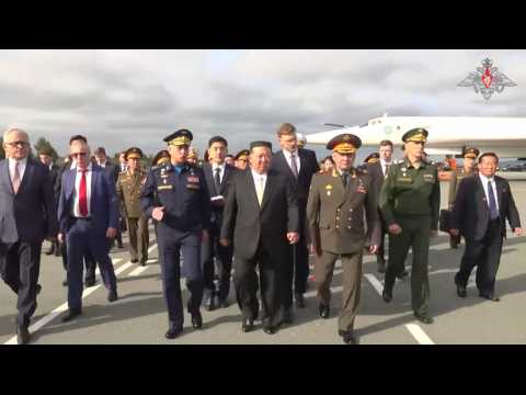 North Korea's Kim meets Russian defence minister Shoigu at Knevichi airfield