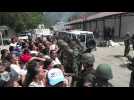 Scene outside gang-run prison retaken by Venezuelan authorities
