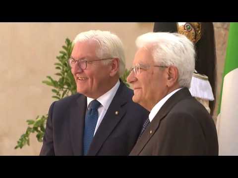 Italian and German presidents share concerns over migrant crisis