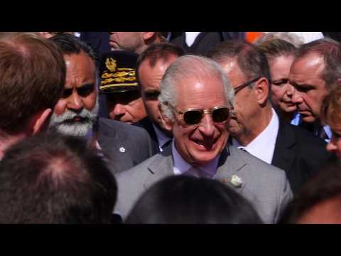 Bordeaux: Charles III draws crowds before a meeting with entrepreneurs