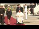 Pope Francis arrives in Marseille