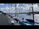 VIDÉO. Les skippers de la 40 Malouine livrent leurs impressions de retour à quai