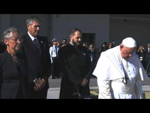 Pope Francis arrives in Marseille (2)