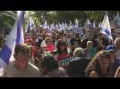 Rally outside UN building as Netanyahu addresses General Assembly