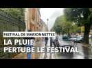 Charleville-Mézières: la pluie perturbe le Festival des marionnettes