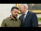 Ukraine : Joe Biden rassure Volodymyr Zelensky, le soutien de Washington va continuer