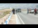 Armenian military Lachin Corridor border post to Nagorny-Karabakh