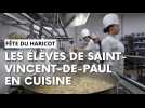 Ça s'active en cuisine au lycée Saint-Vincent-de-Paul avant la fête du haricot