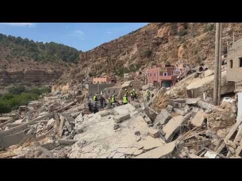 Search for dead bodies continues in Morocco village flattened by quake