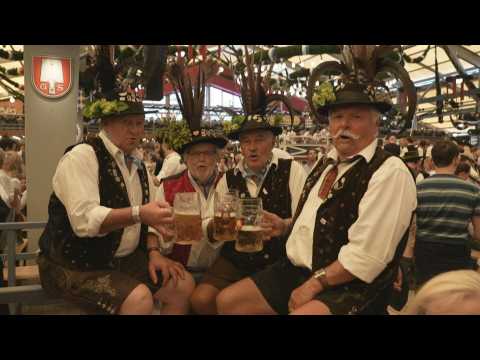 Munich's annual Oktoberfest beer festival kicks off